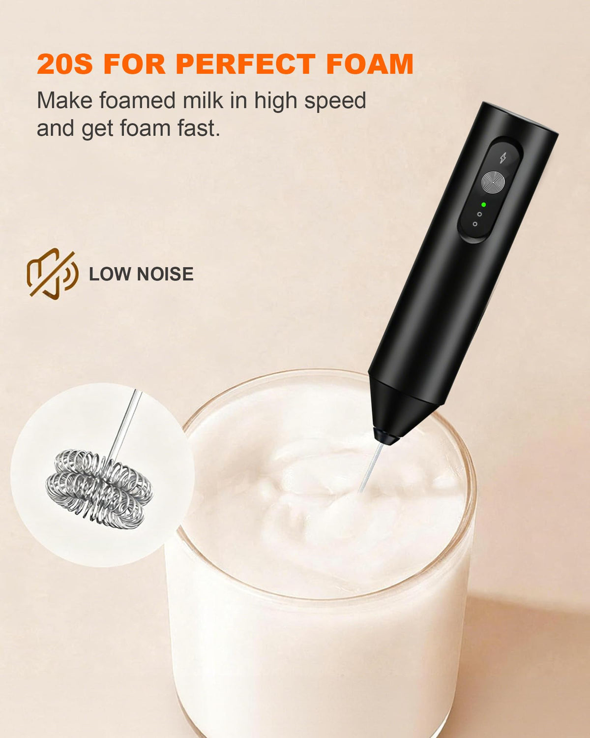 Rechargeable Handheld Milk Frother R59910