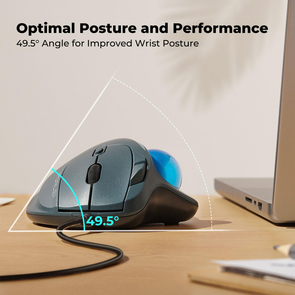 Ergonomic Trackball Mouse M397
