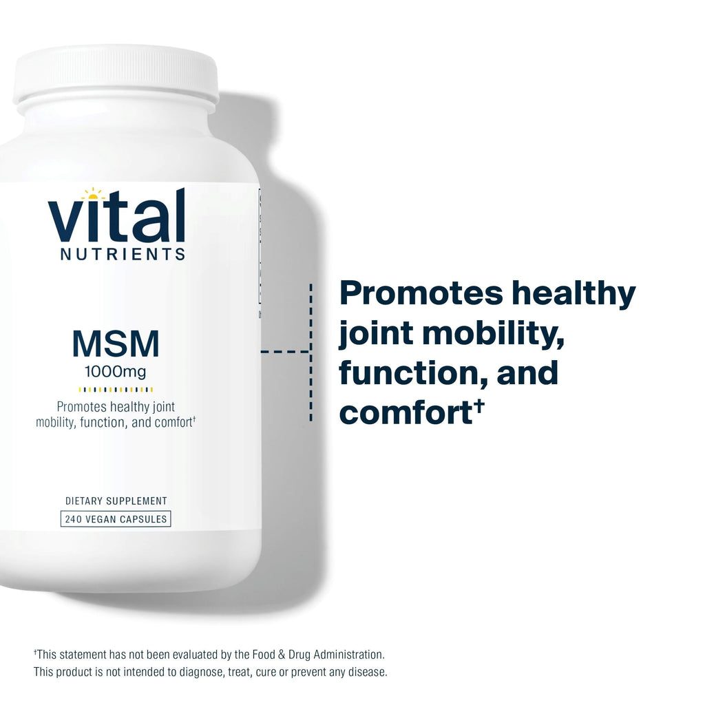 MSM 1,000mg 240 Capsules R57549