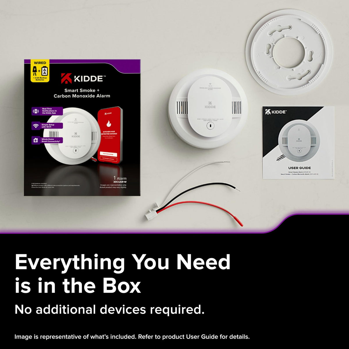 Hardwired Smoke and Carbon Monoxide Detector L268