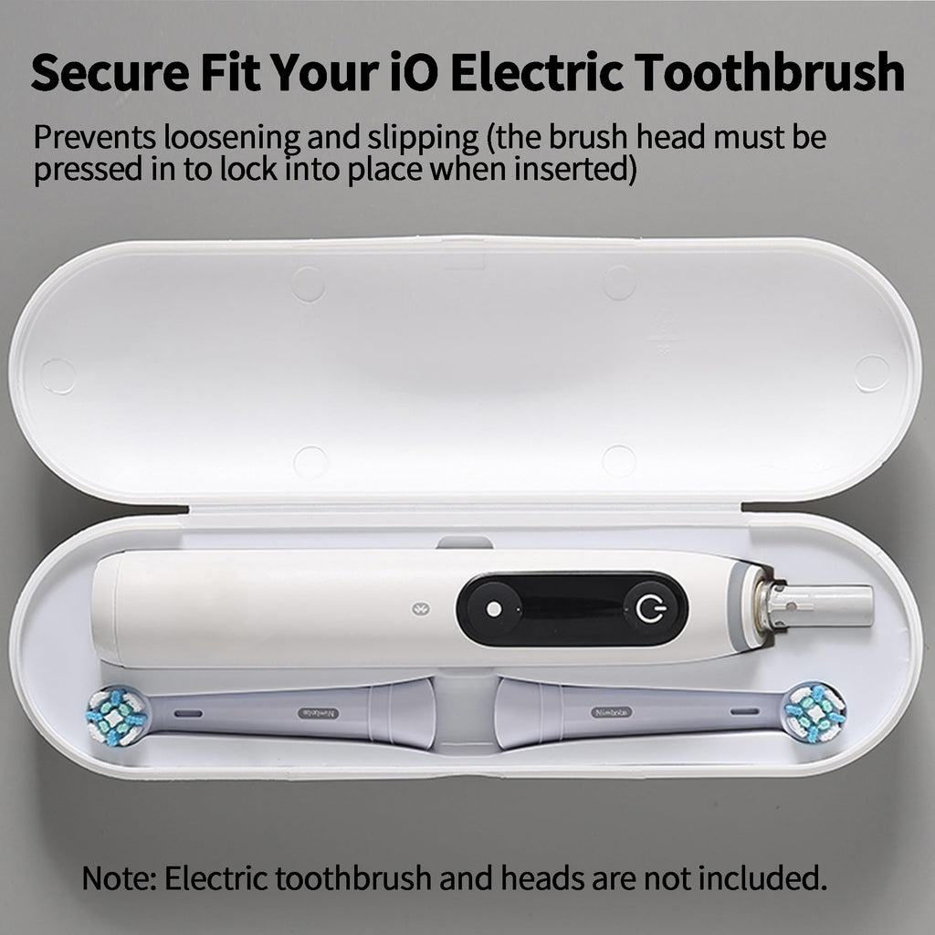 2 Pack Plastic Electric Toothbrush Travel Case A367