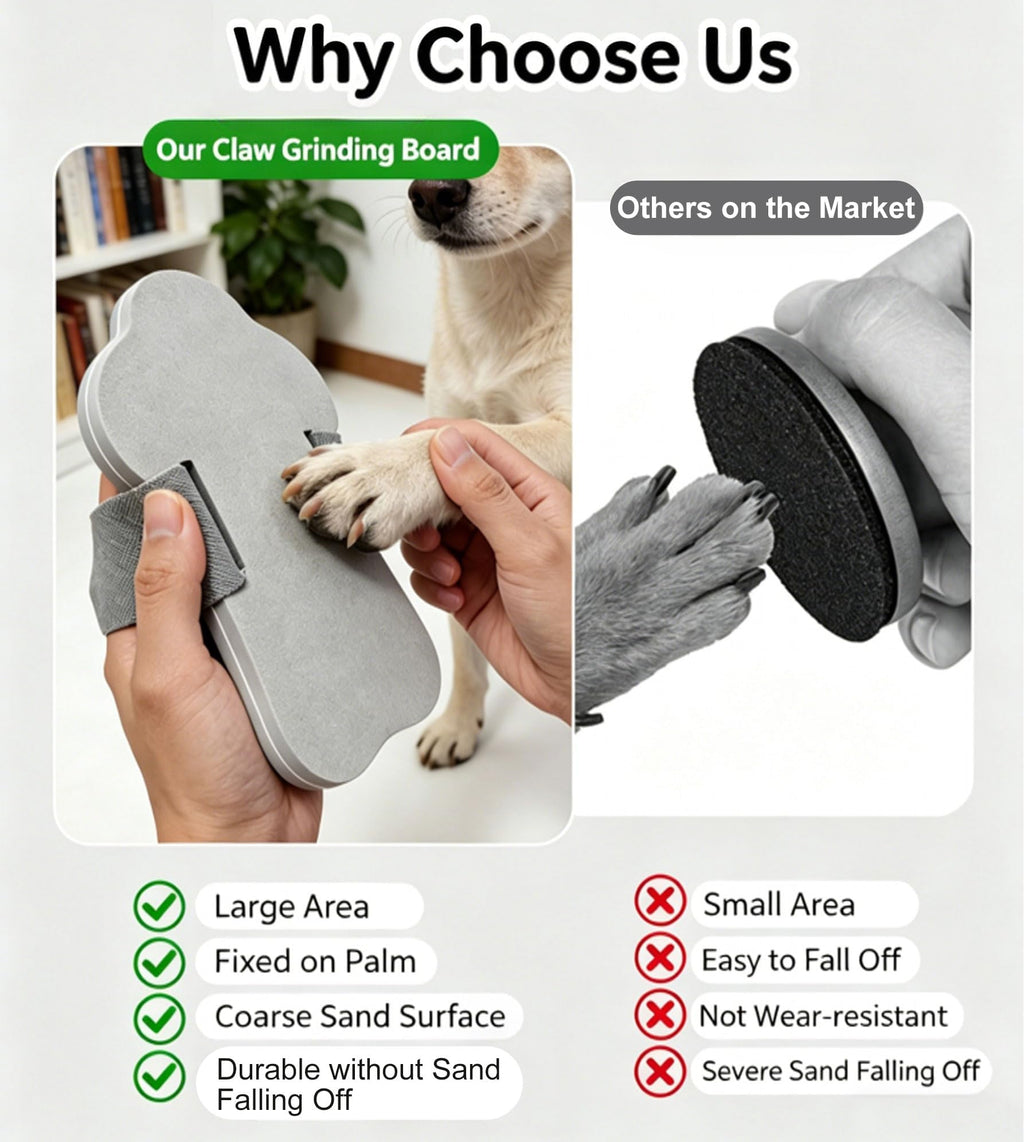 Dog Nail Scratch Board with Hand Strap D597