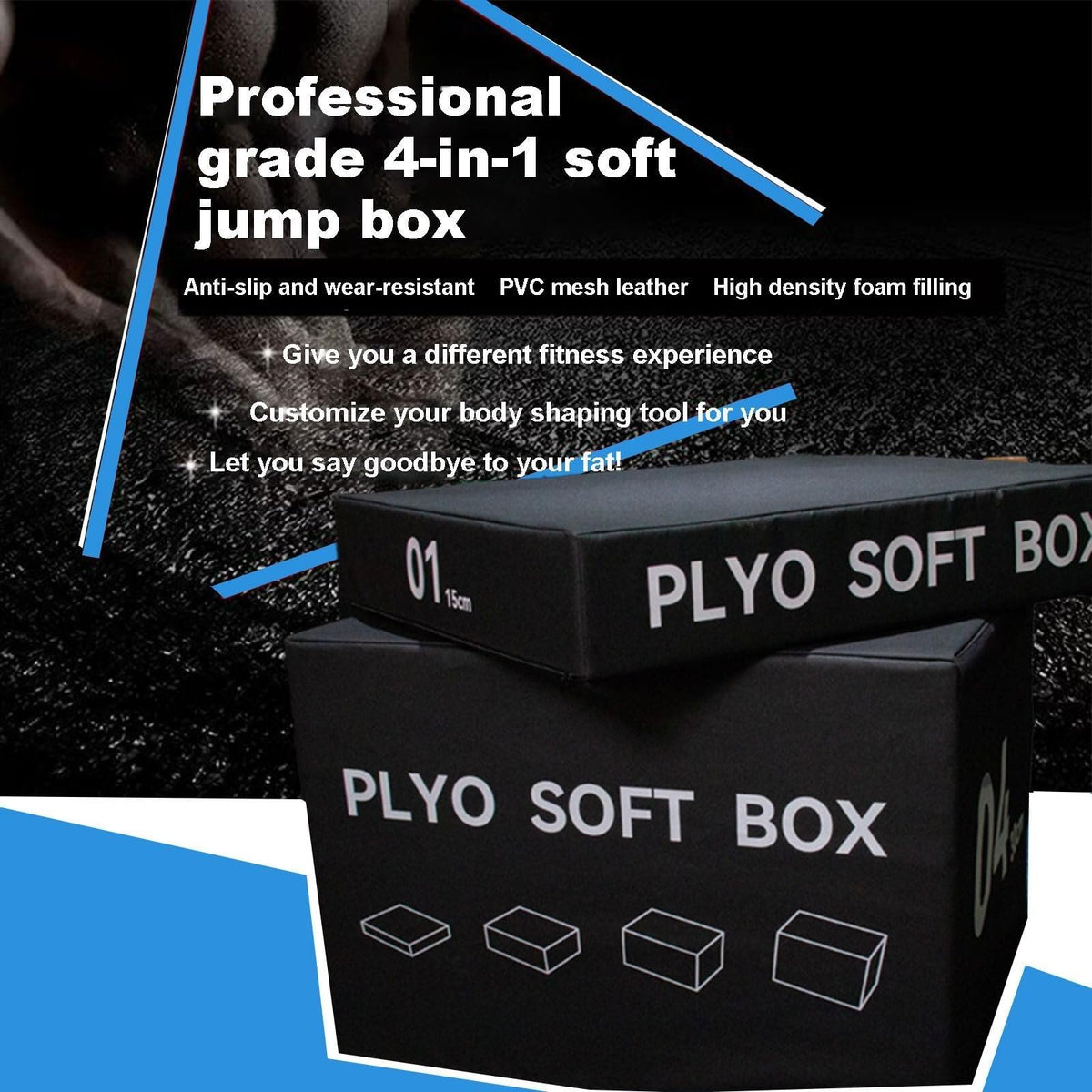 4-in-1 Foam Plyo Box Q74960