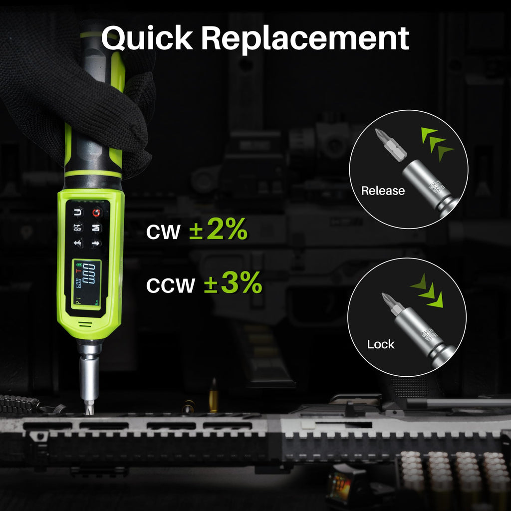 1/4" Drive Digital Torque Screwdriver D587