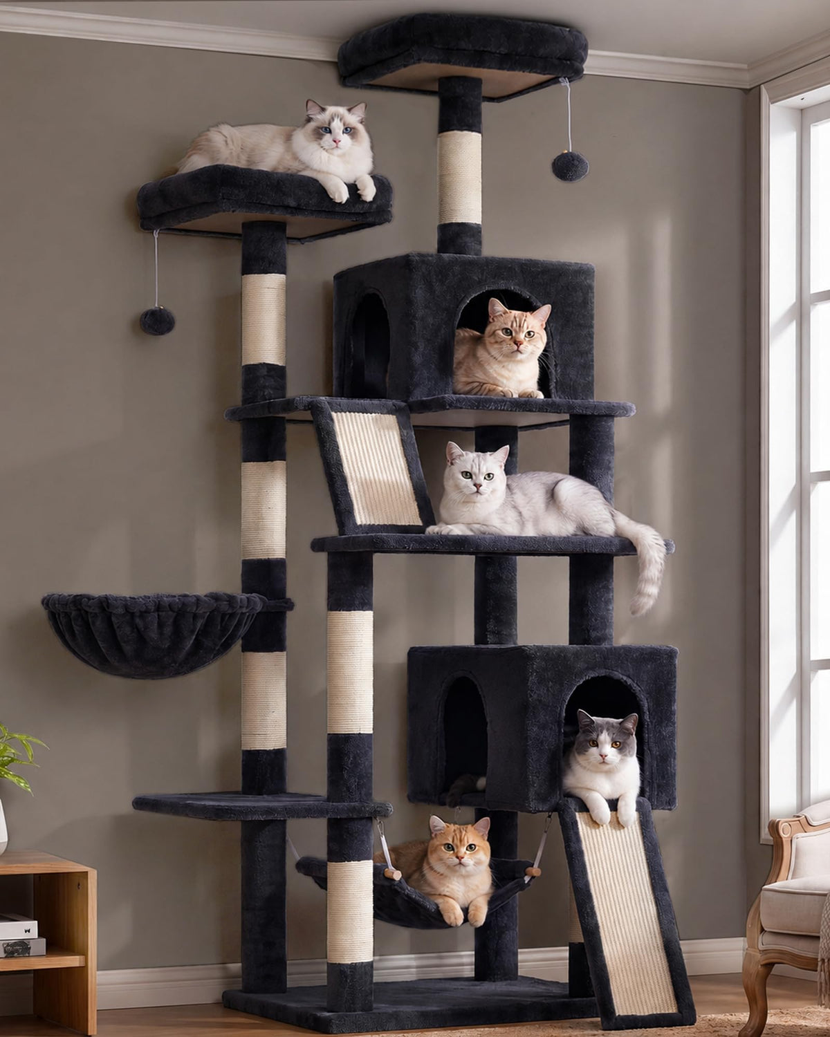 71'' Cat Tree with Scratching Post Q25164