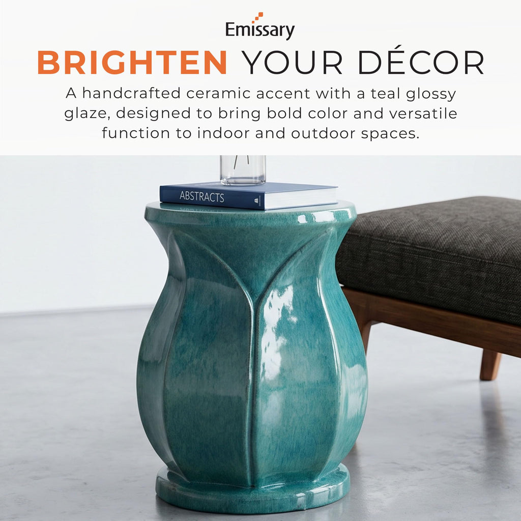 Teal Stool J18385