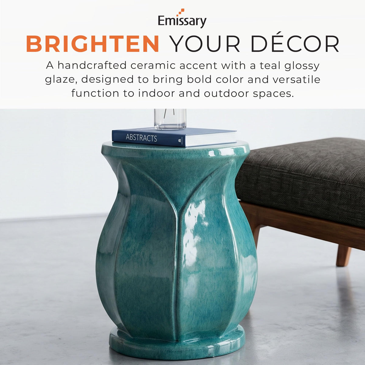 Teal Stool J18385