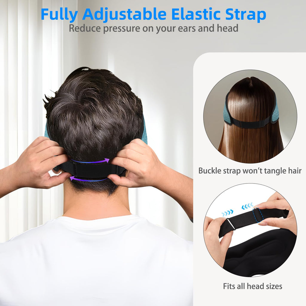 Adjustable Bluetooth 3D Sleep Mask I18566
