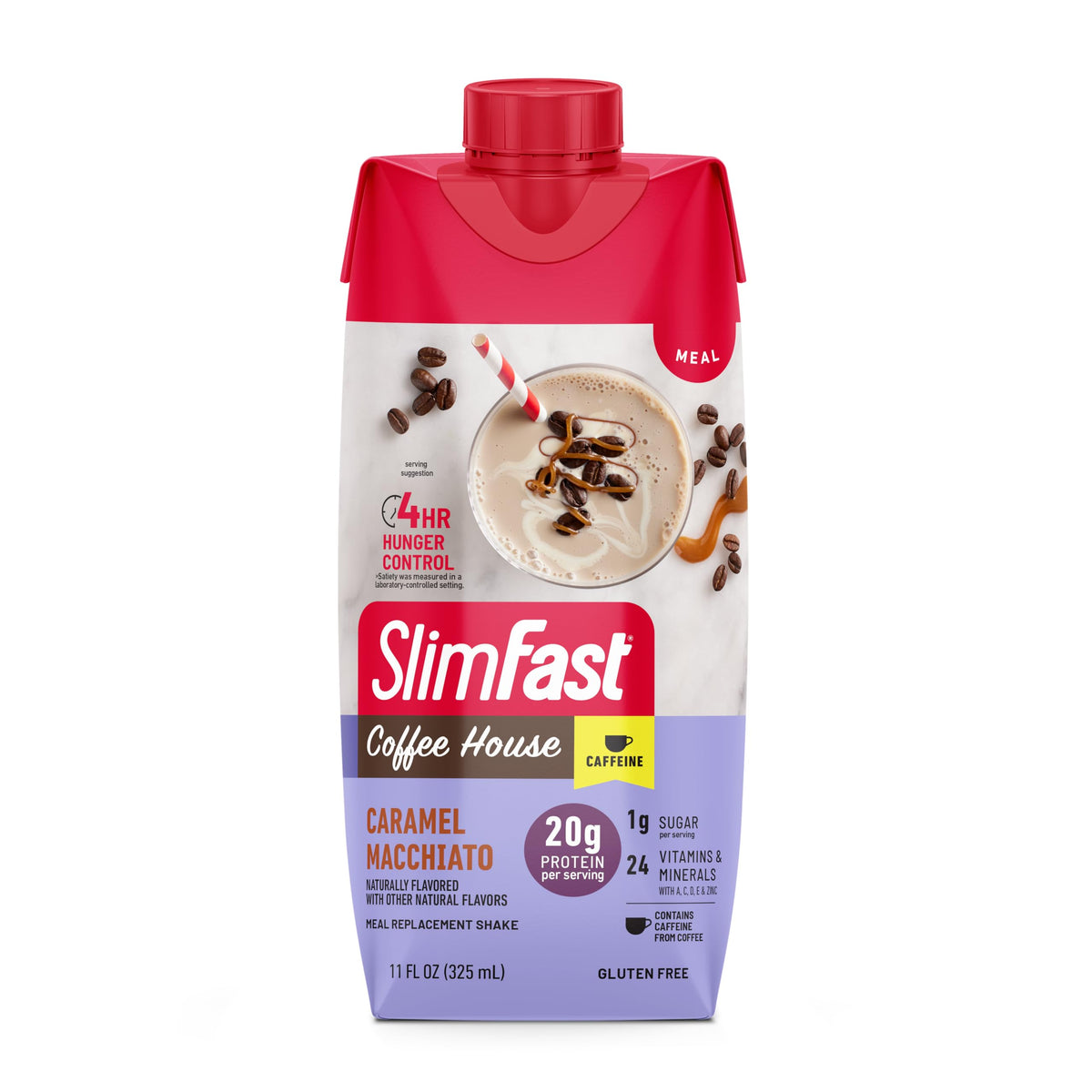 Caramel Macchiato 20g Protein Meal Replacement Shake 12 Count M897268