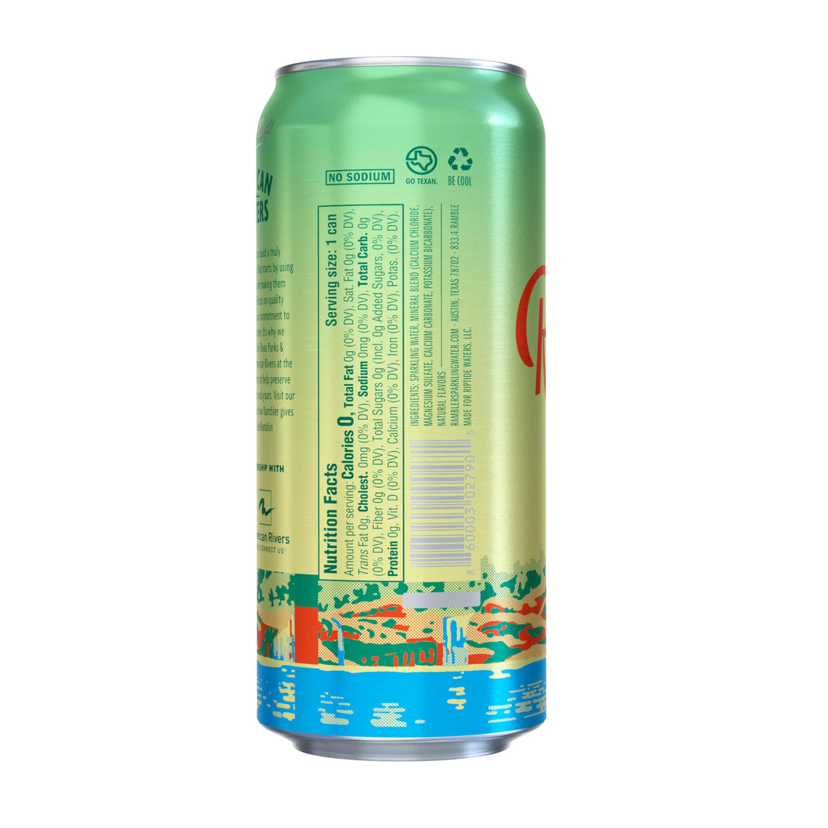 Lemon-Lime Sparkling Water 16 Ounce (Pack of 12) N75650