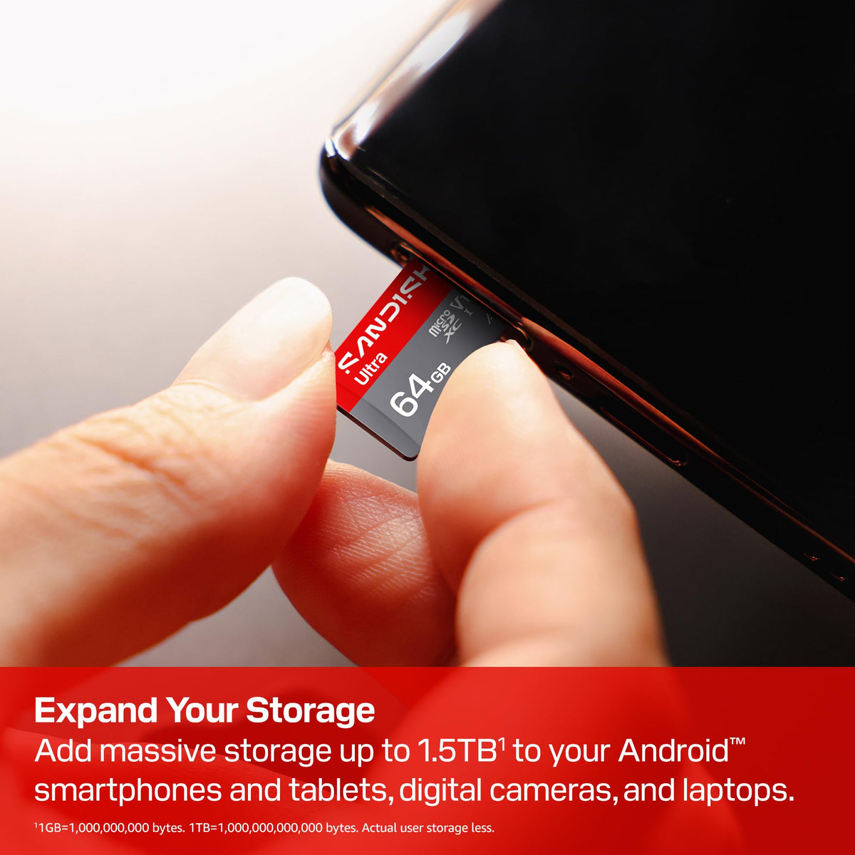 64GB microSD UHS-I Card W309795