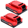 2 Pack 20V Max 3.0Ah Lithium Battery S81798