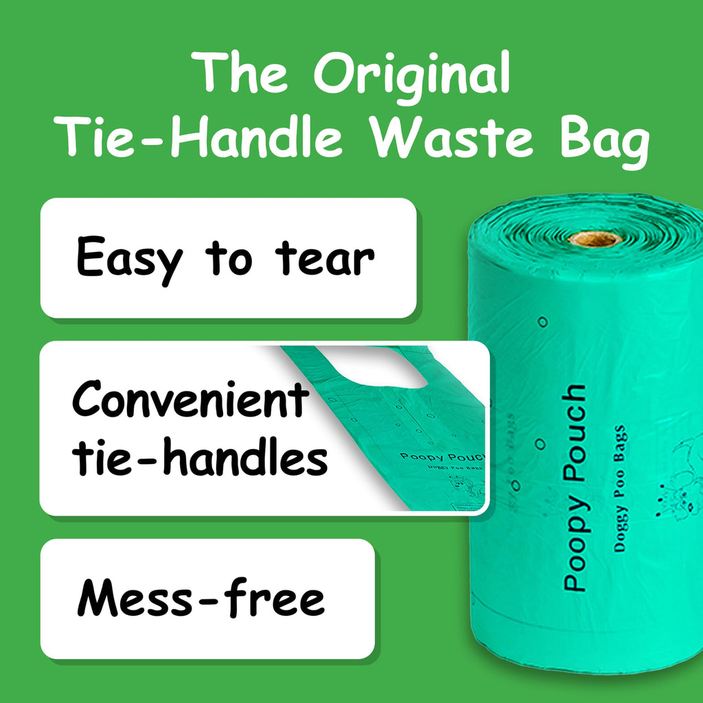 Lemon-Scented Pet Waste Bags with Handles 2400pcs L695