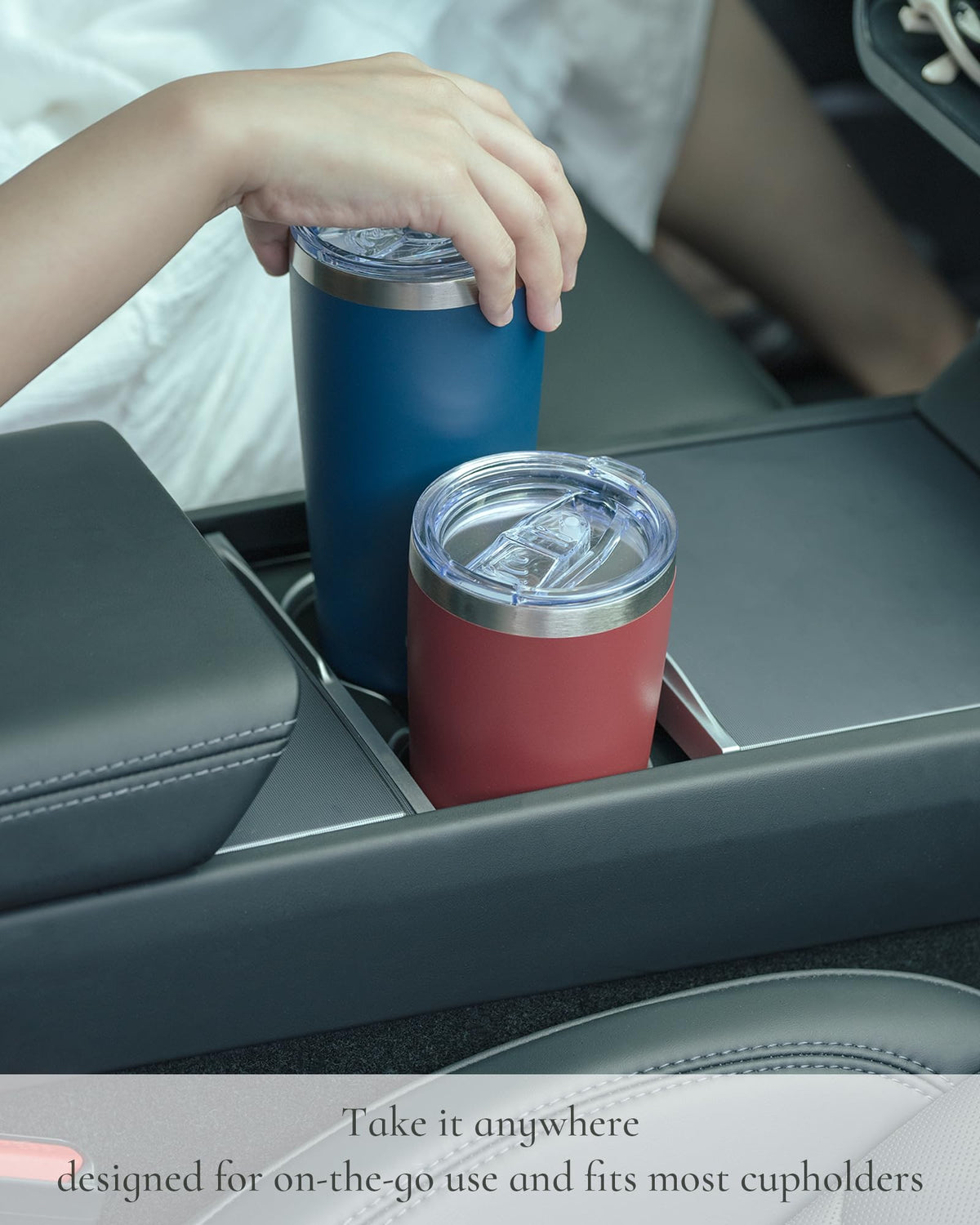 20oz Stainless Steel Insulated Travel Coffee Tumbler with Straw M628