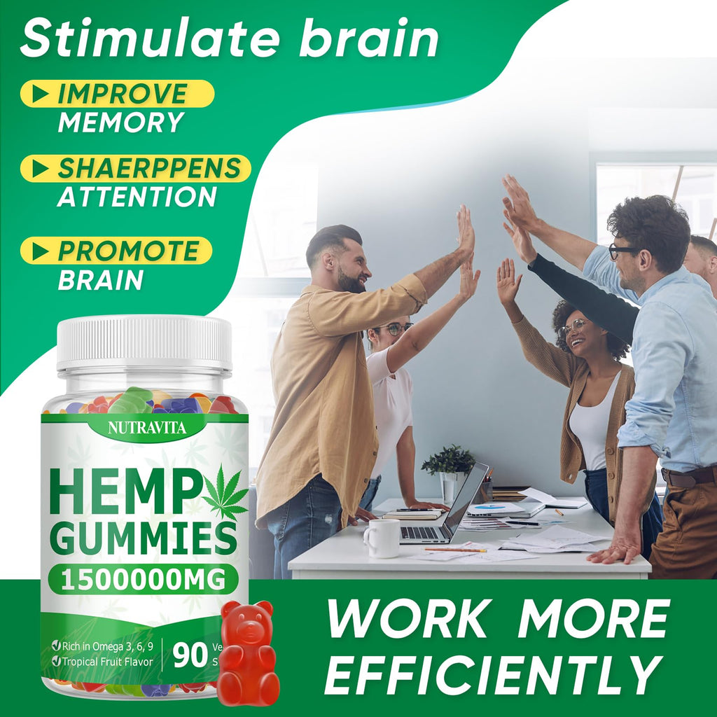 Hemp Gummies 90 Gummies G427610