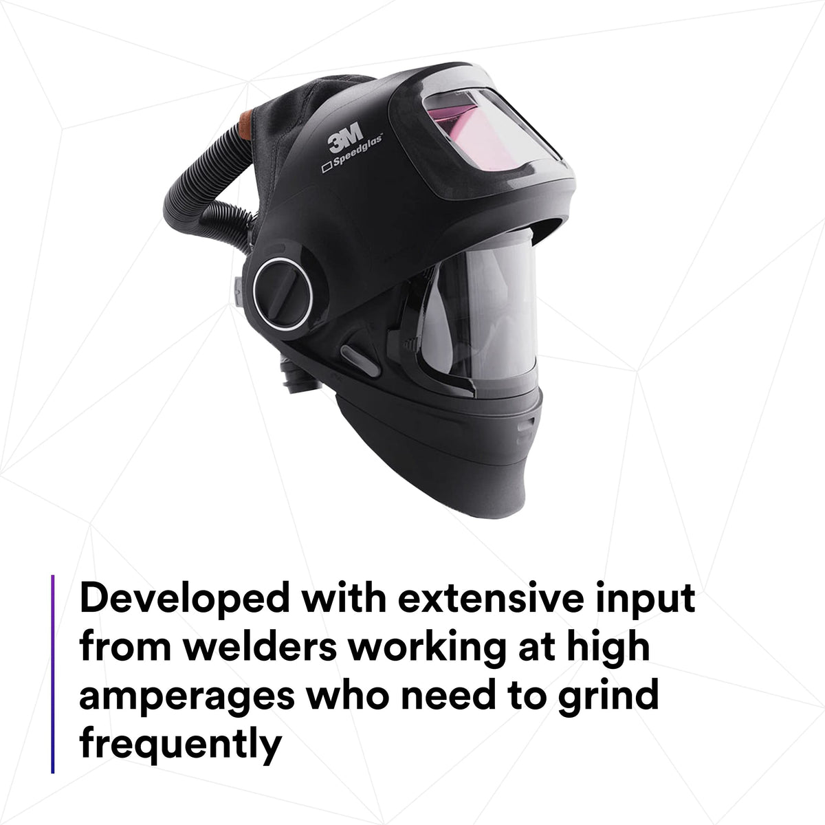 Heavy-Duty Welding Helmet with PAPR Assembly P753