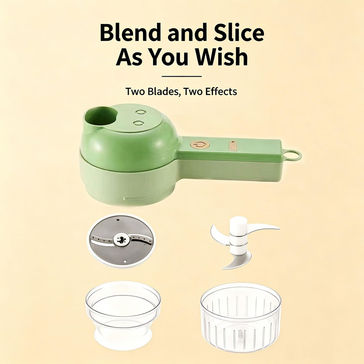 5-in-1 Electric Food Chopper and Slicer E1628