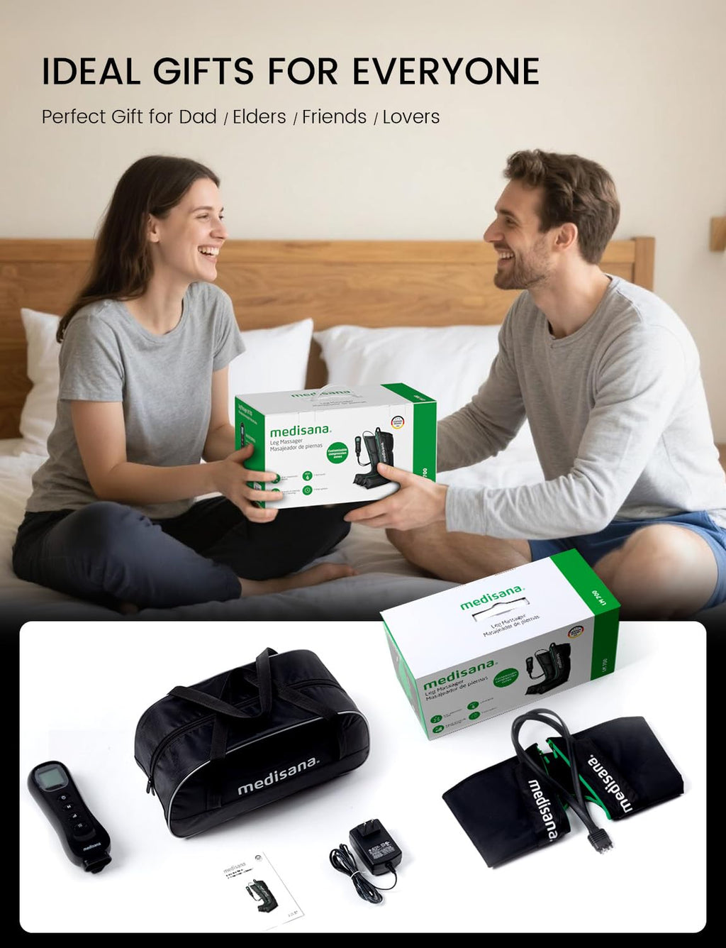 Leg Compression Massager with Heat A1493