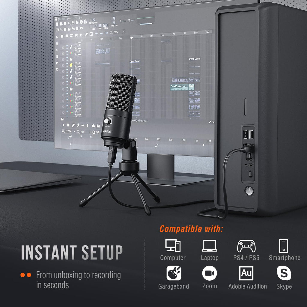 USB Condenser Recording Microphone P303
