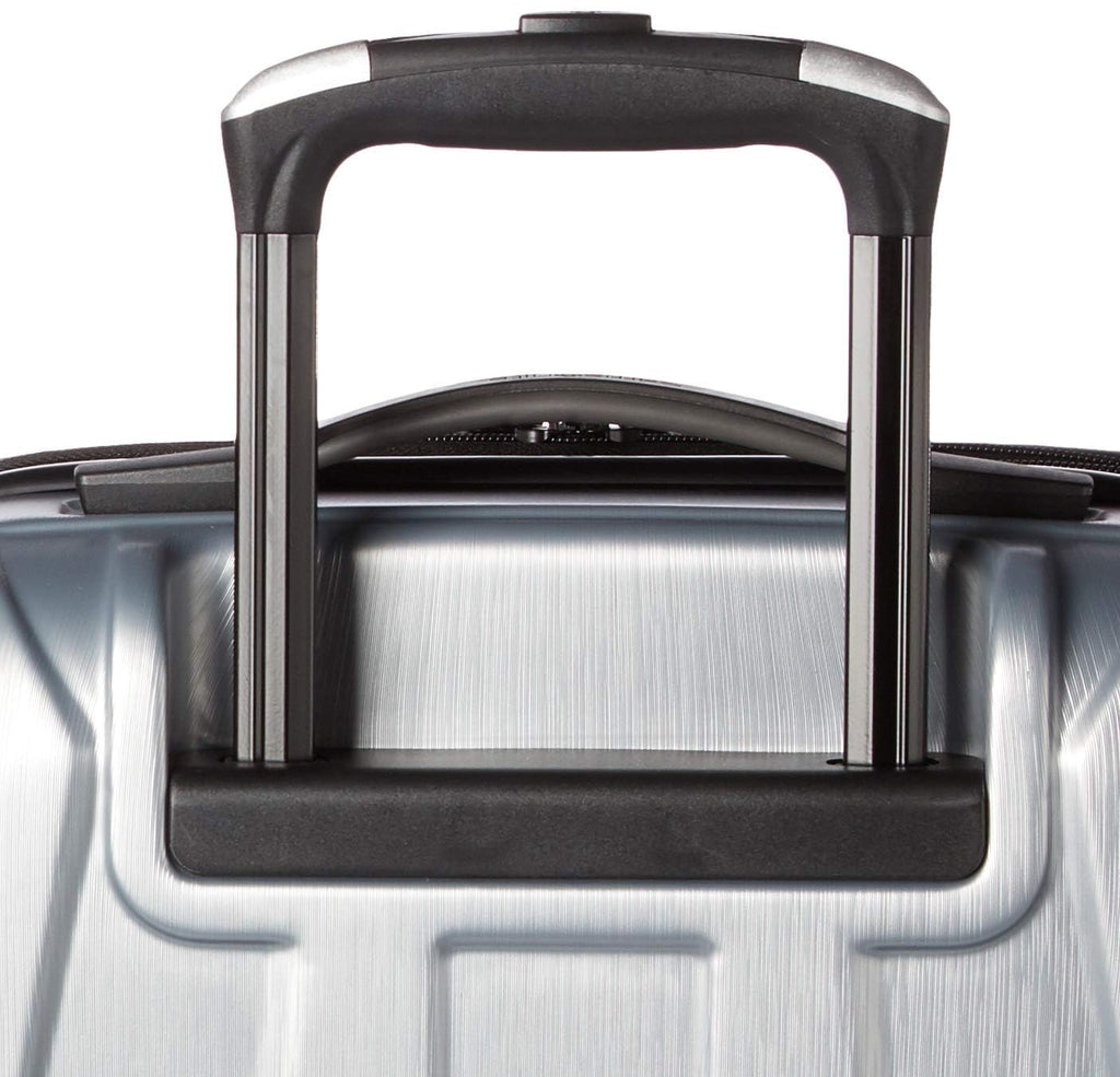 Hardside Expandable Spinner Luggage Silver Carry-On 20-Inch V98081