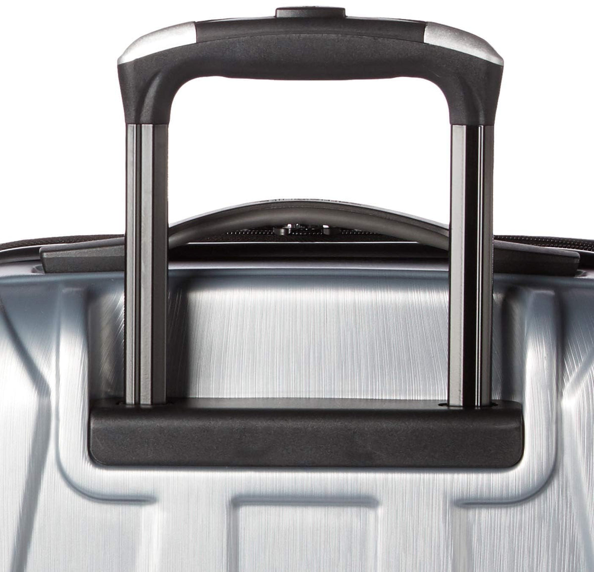 Hardside Expandable Spinner Luggage Silver Carry-On 20-Inch V98081