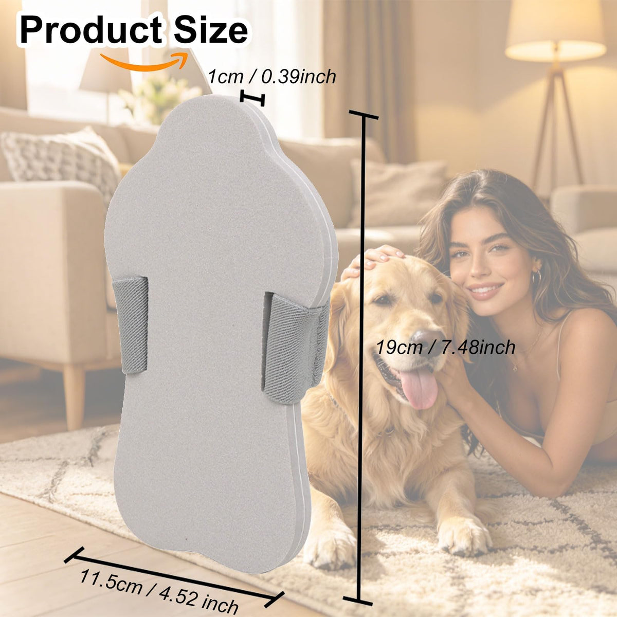 Dog Nail Scratch Board with Hand Strap D597
