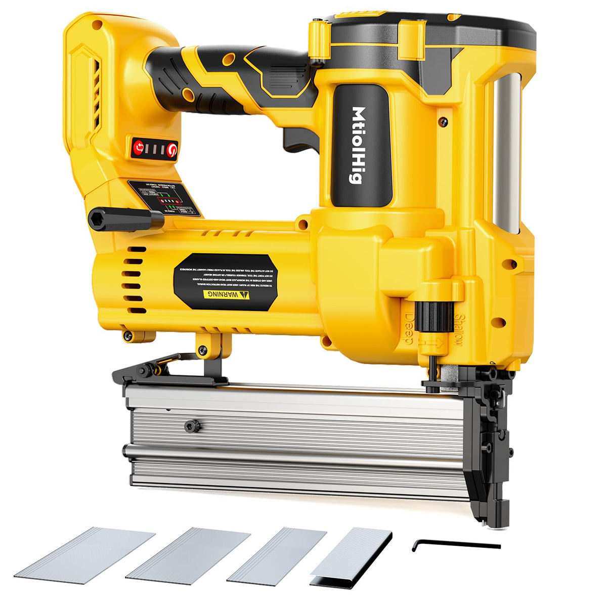 Cordless 2Inch Brad Nailer, 2-in-1 Staple Gun, 18 Gauge Battery Powered G472631
