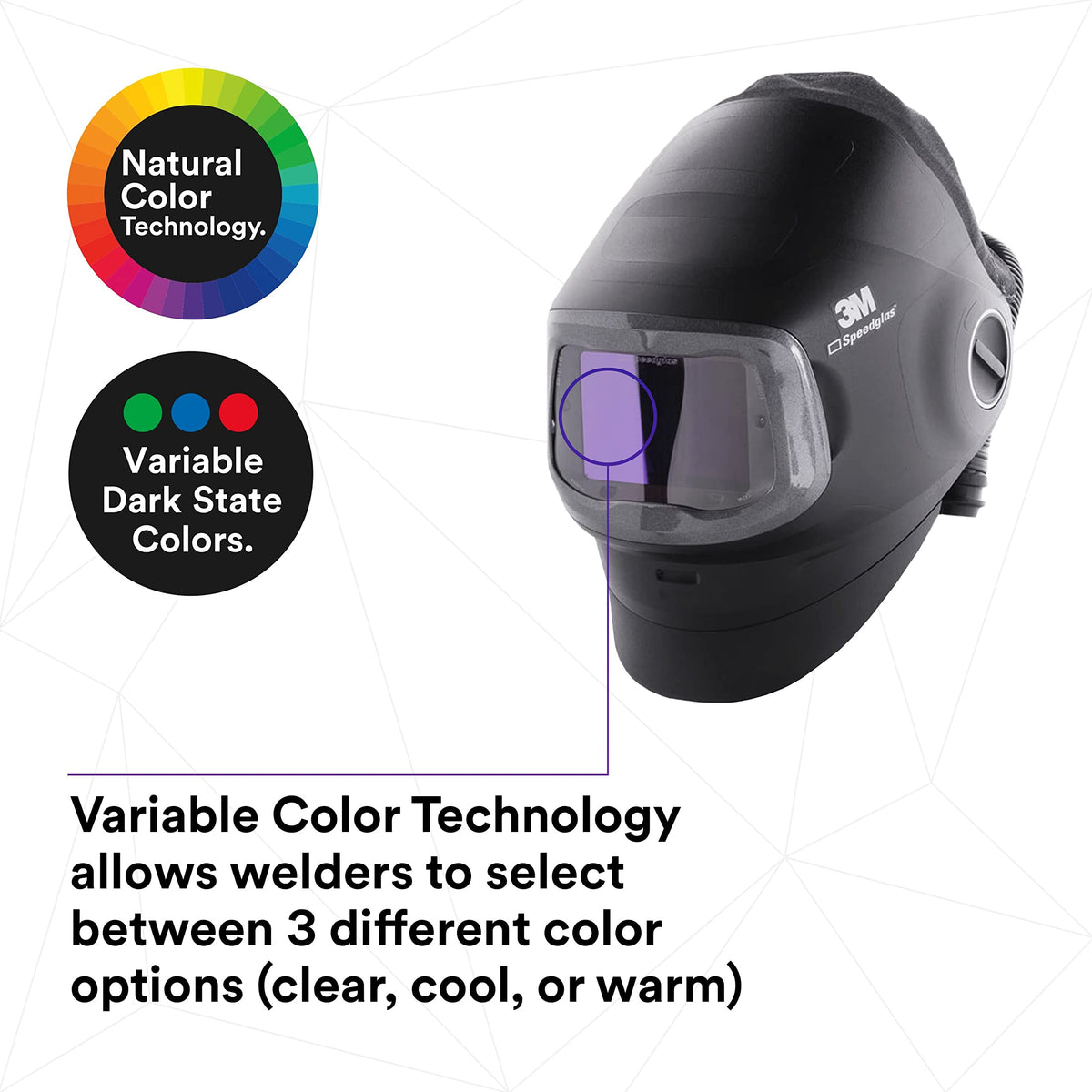Heavy-Duty Welding Helmet with PAPR Assembly P753