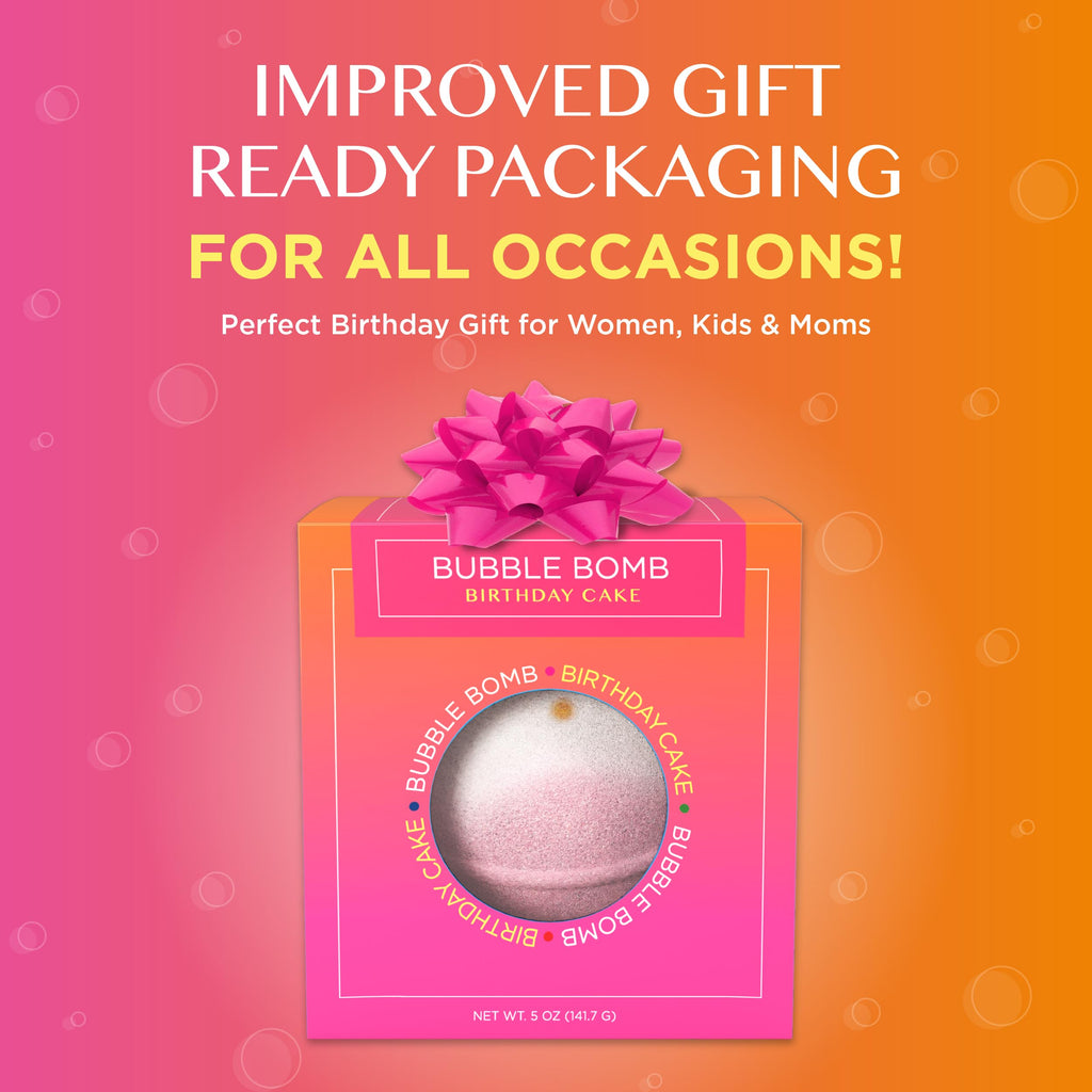 Birthday Cake Bath Bombs 1 Pack B53892