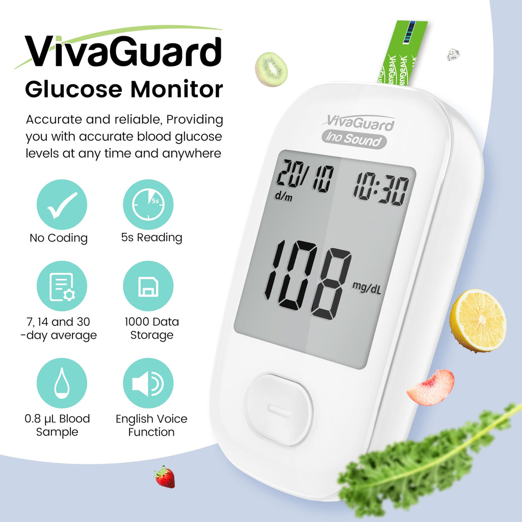 Talking Blood Glucose Monitor Kit E9040
