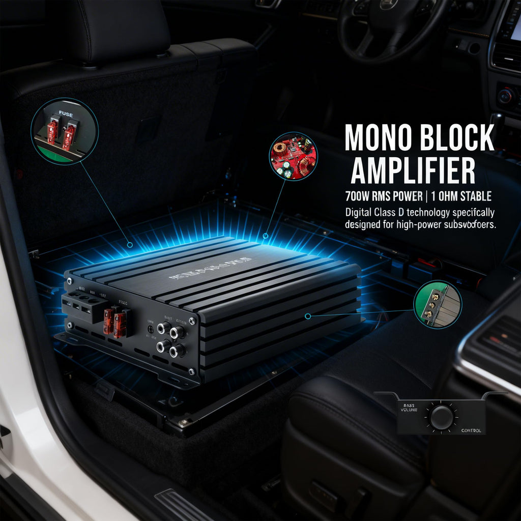 700W RMS Class D Mono Amplifier I289350