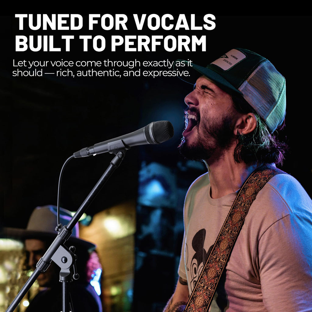 Supercardioid Dynamic Vocal Microphone with XLR Cable Q85598