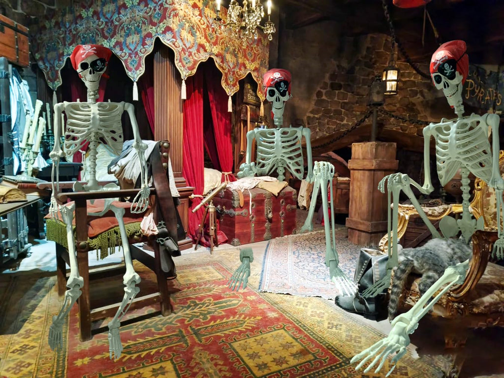 Life Size Posable Skeleton Decoration C6749