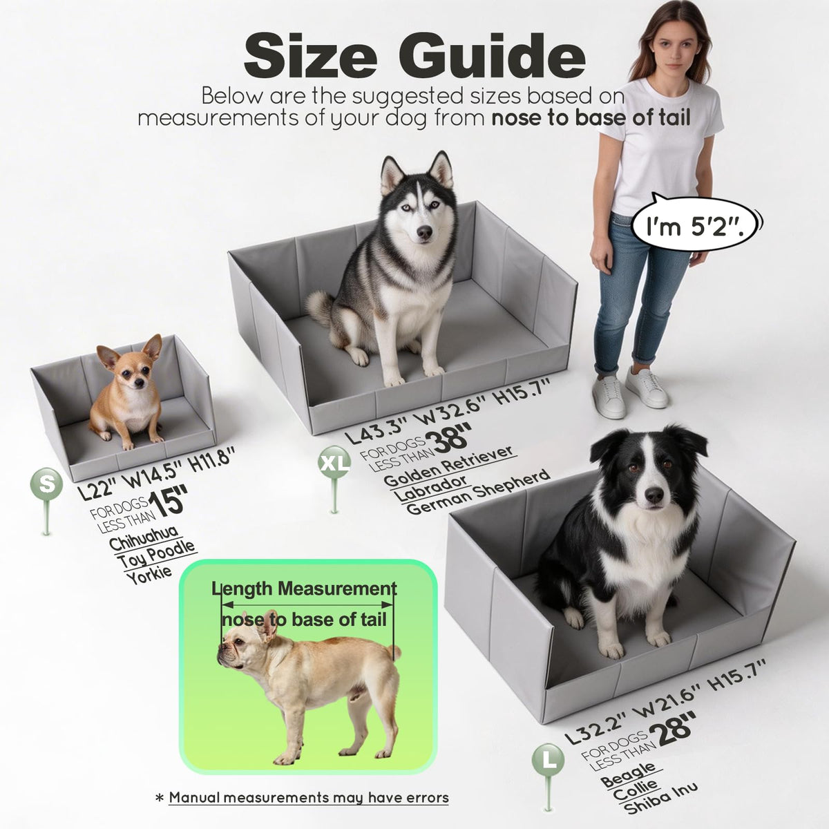 Dog Grass Pad with Tray T260