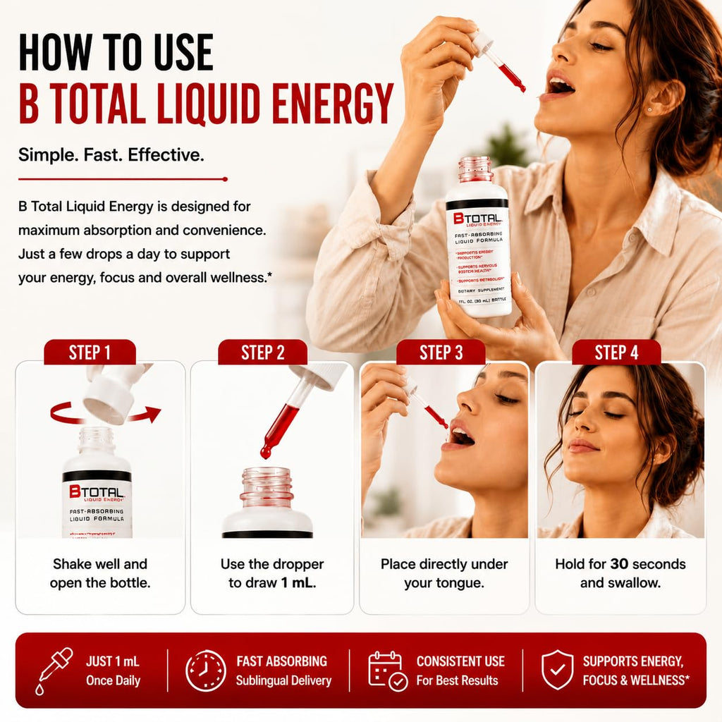 Berry 2 fl oz Sublingual Vitamin B Complex Liquid Drops T4701