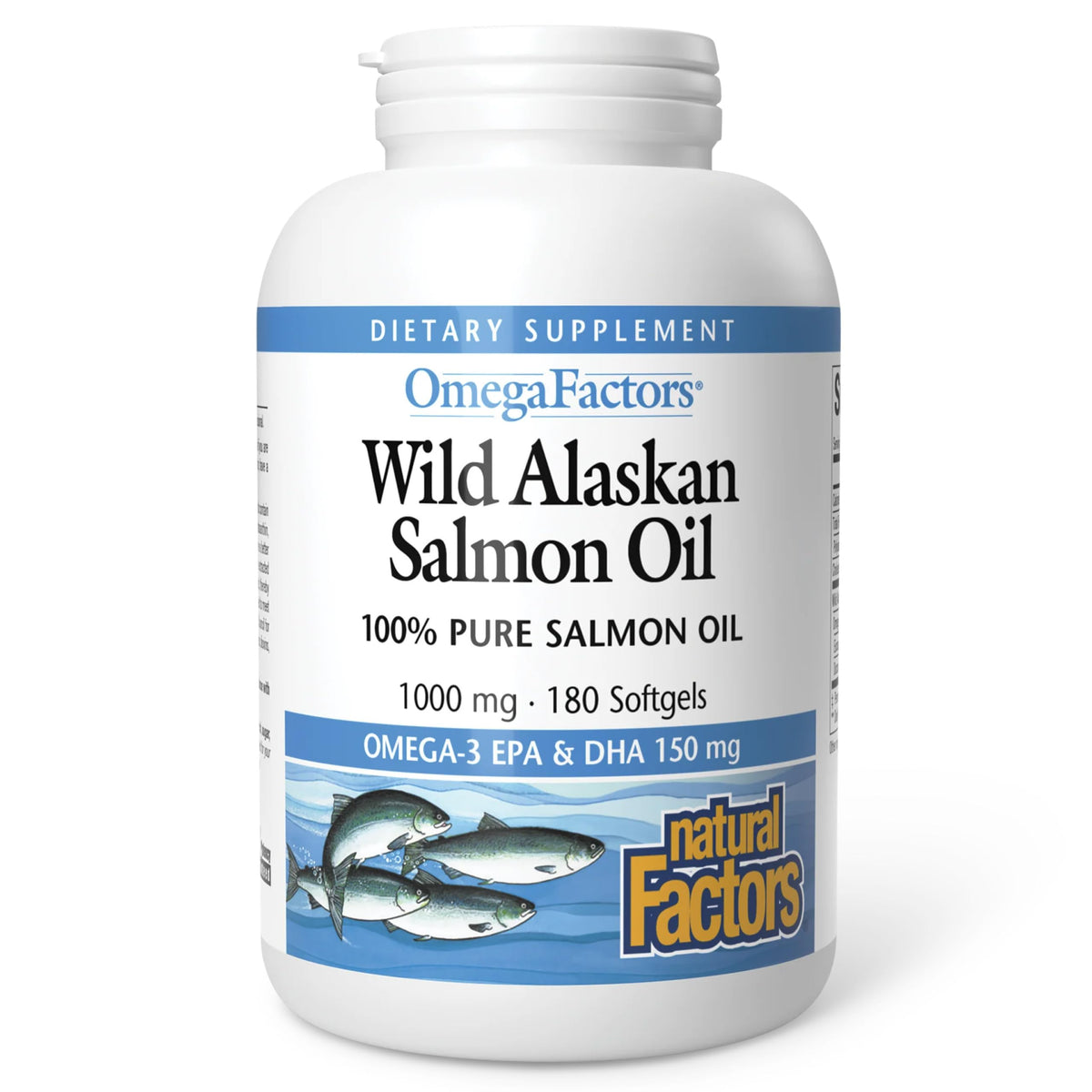 Wild Alaskan Salmon Oil 1,000 mg Omega-3 180 Softgels K401068