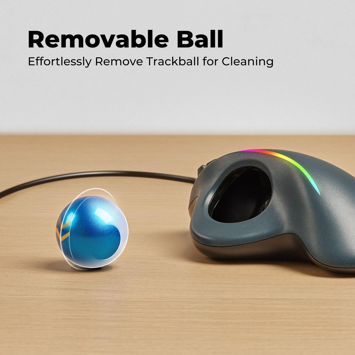Ergonomic Trackball Mouse M397