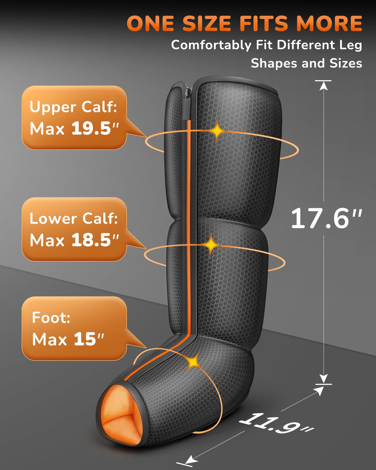 Leg Compression Massager with Heat M985