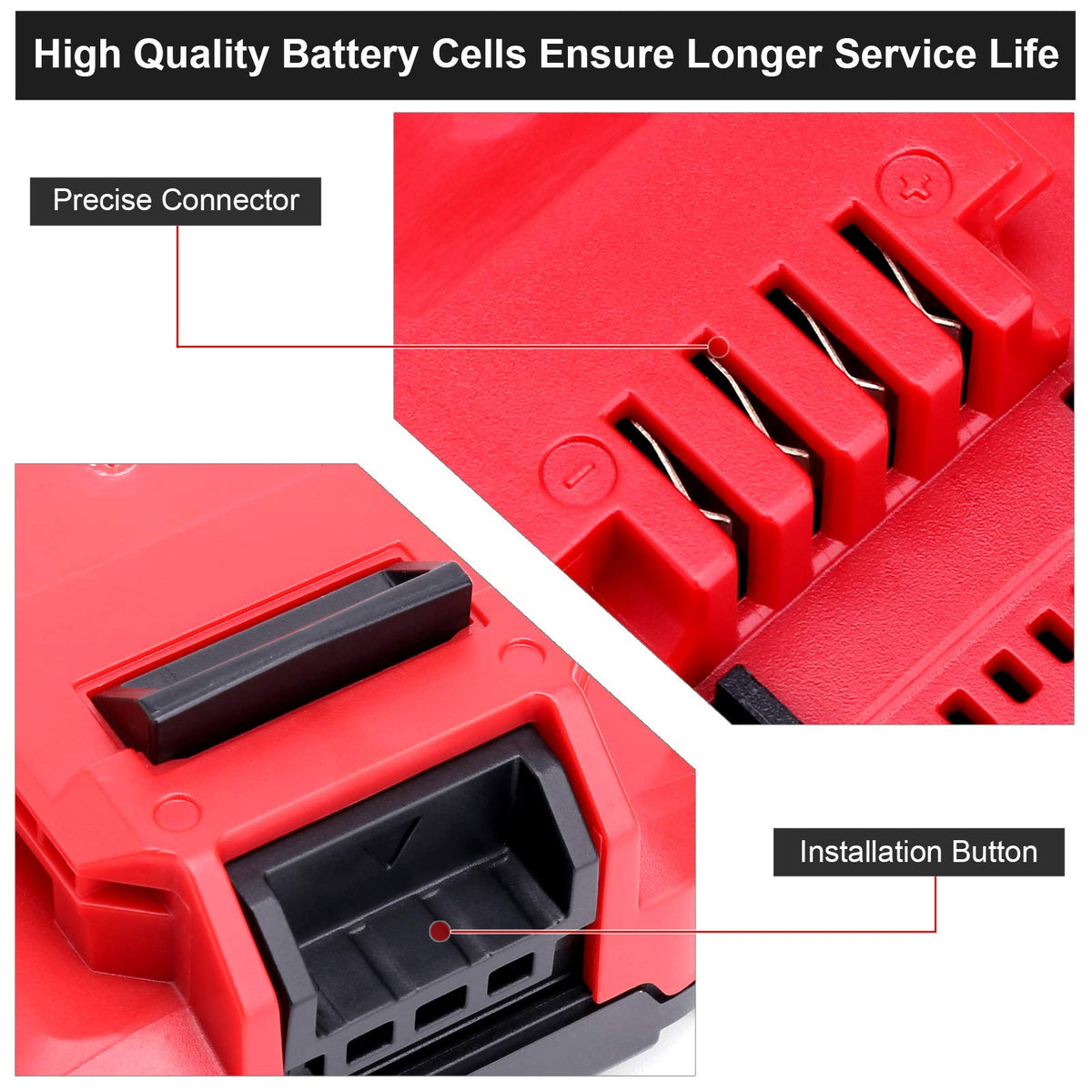 2 Pack 20V Max 3.0Ah Lithium Battery S81798