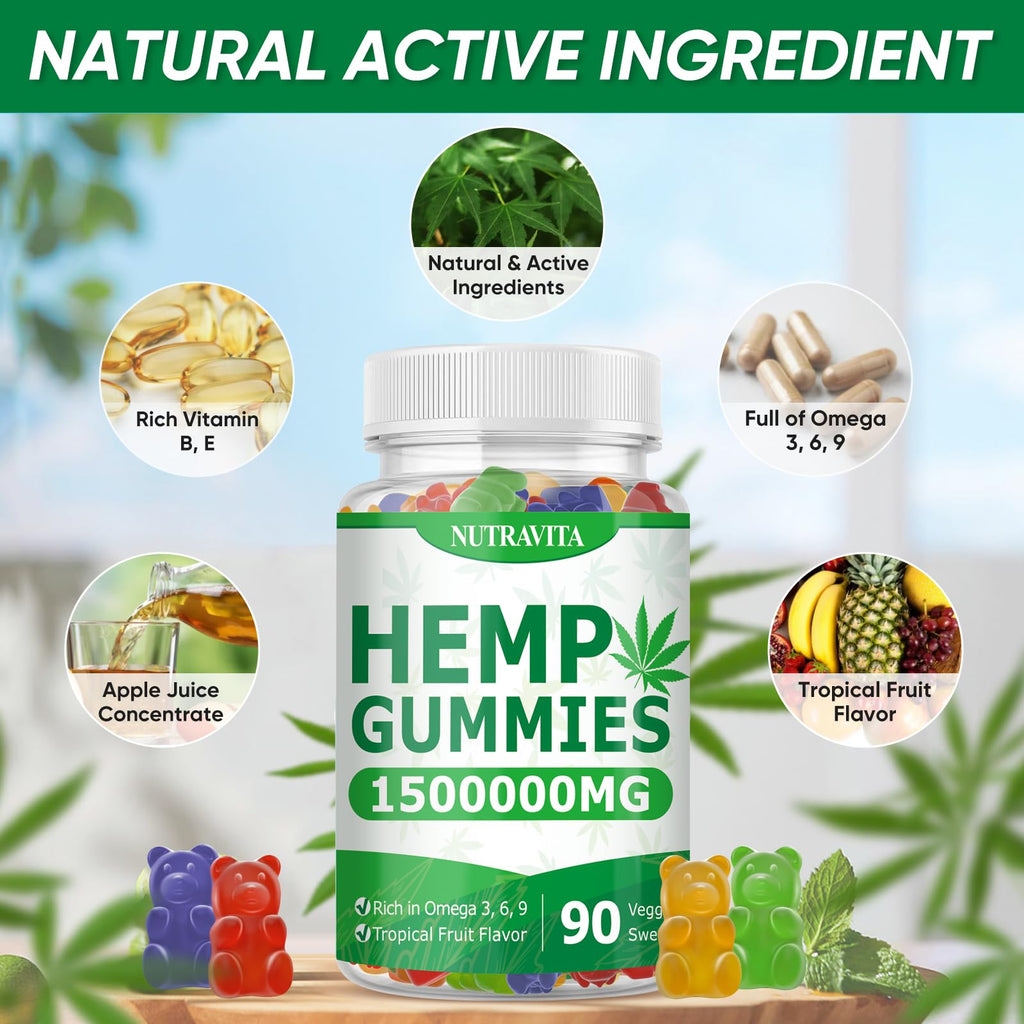Hemp Gummies 90 Gummies G427610