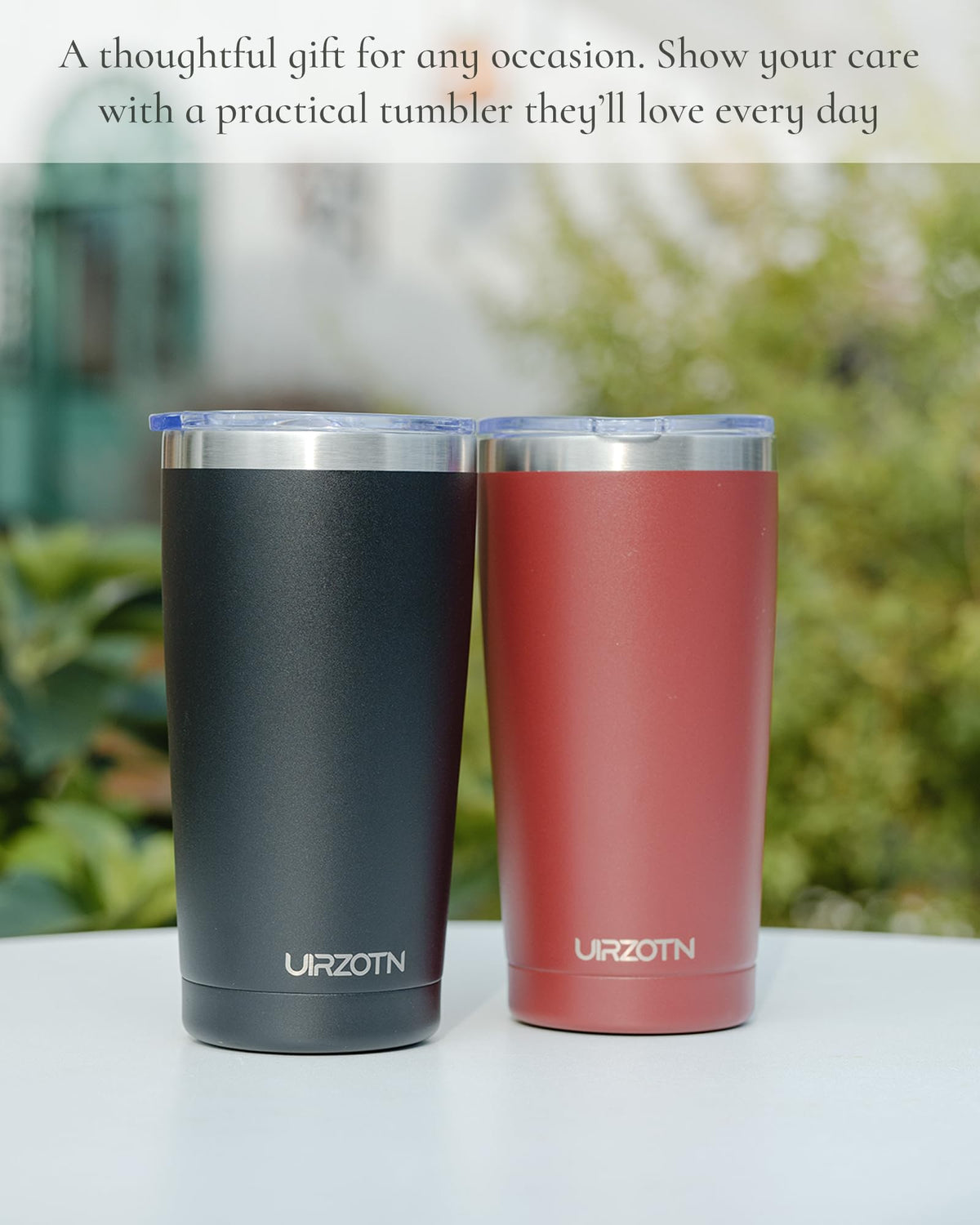 20oz Stainless Steel Insulated Travel Coffee Tumbler with Straw M628