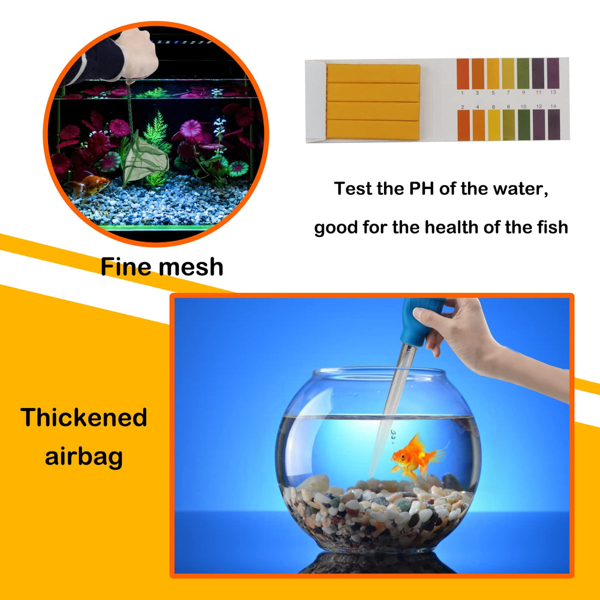 8 in 1 Stainless Steel Aquarium Cleaning Tools Q80268