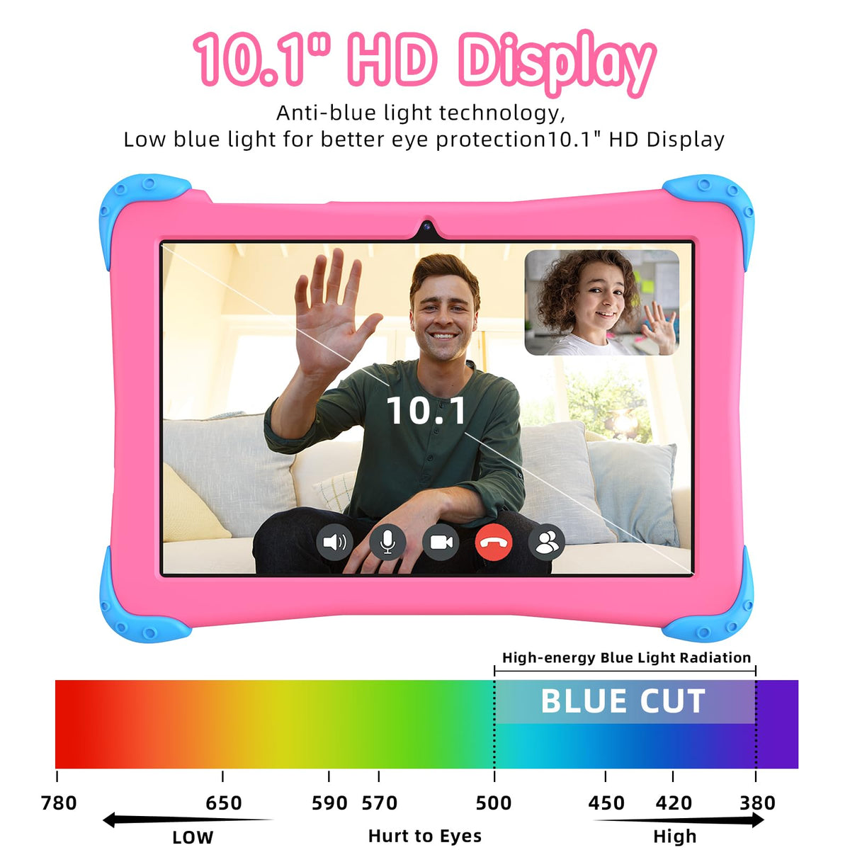 10 inch Android 14 Kids Tablet with Case L52986