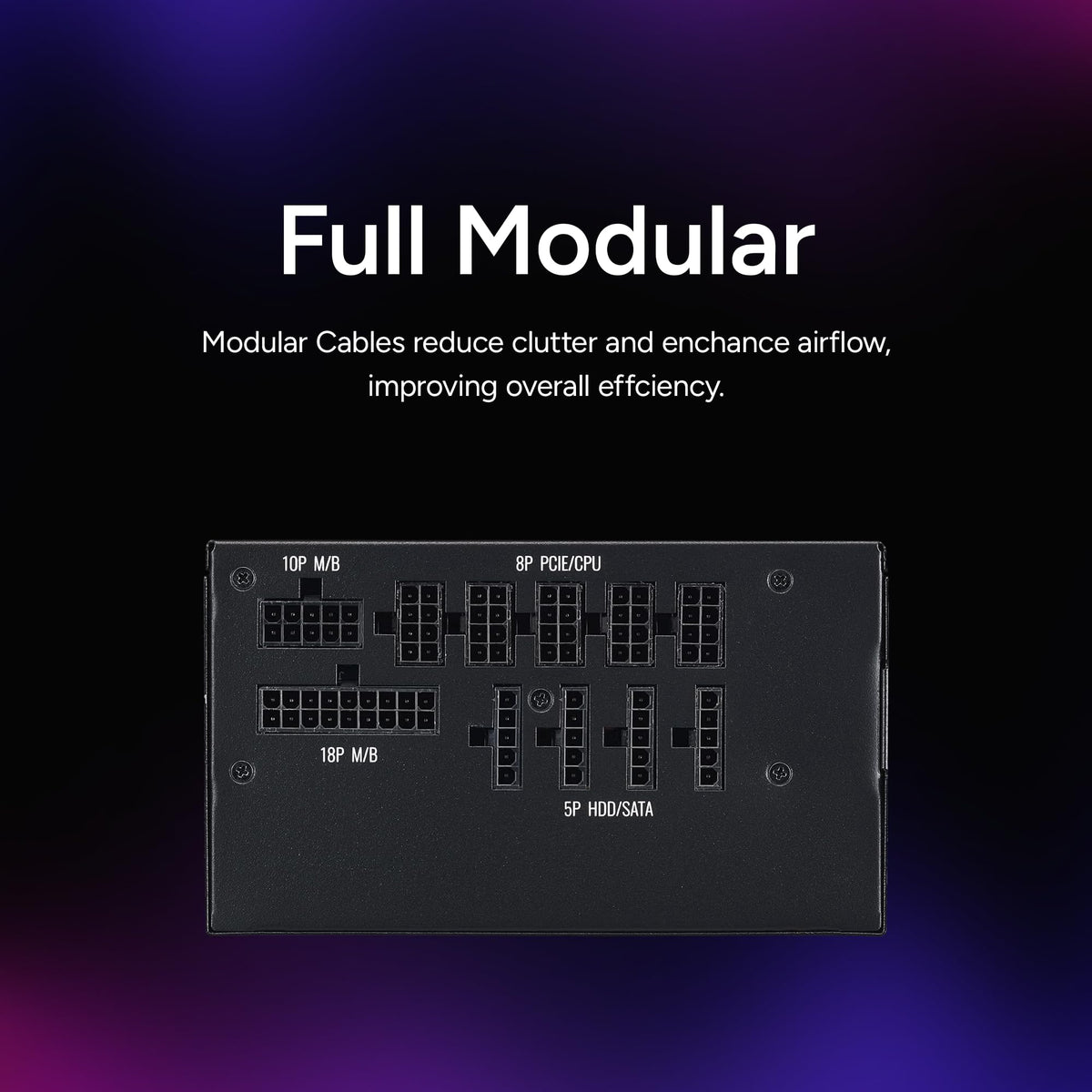 850 Fully Modular Power Supply A27679