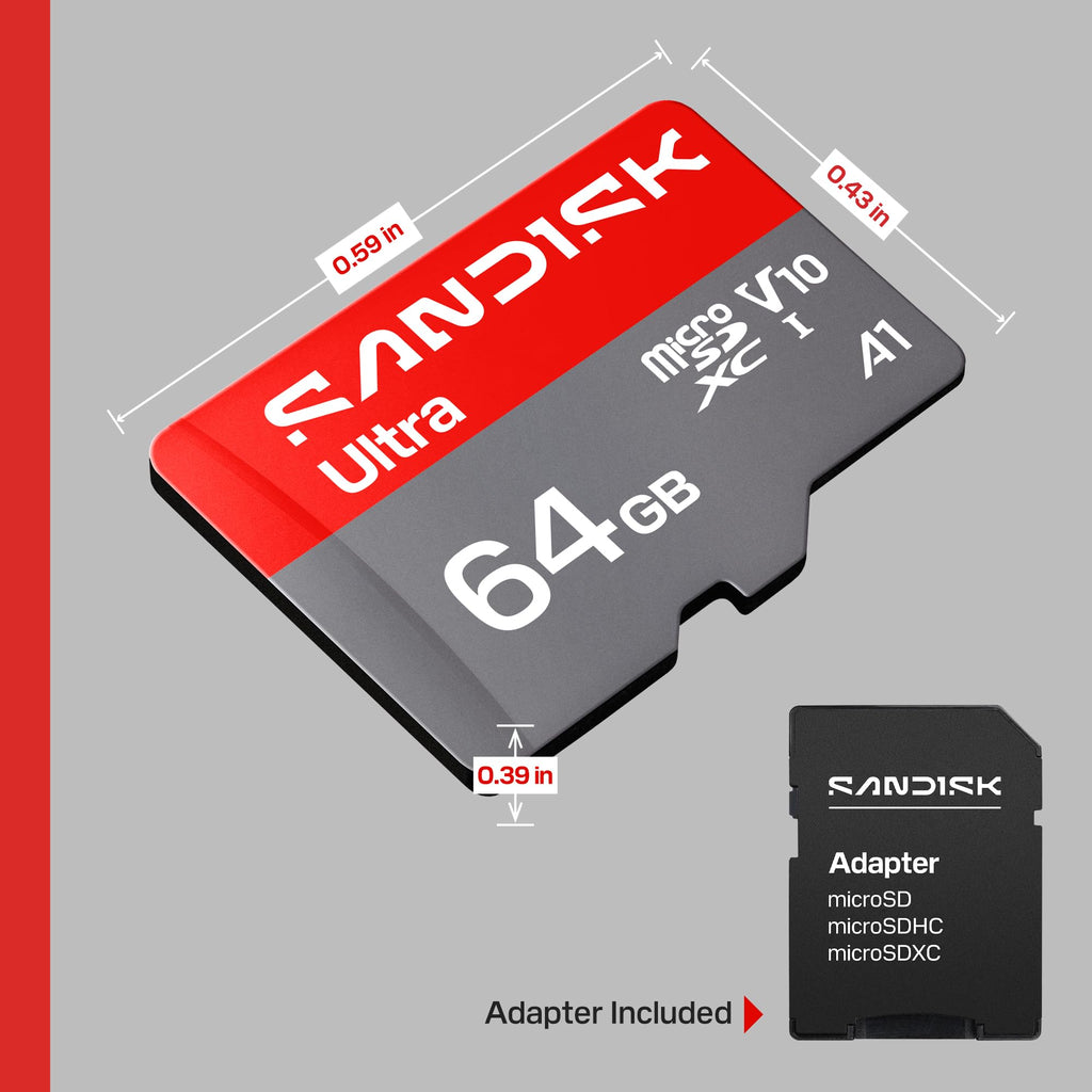 64GB microSD UHS-I Card W309795