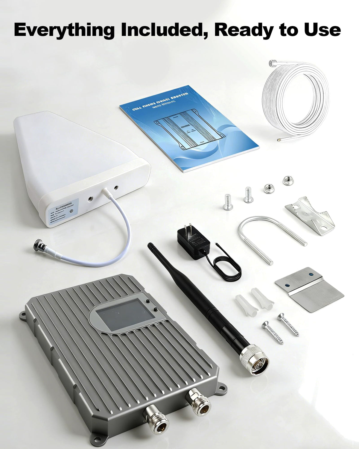 Cell Phone Signal Booster Up to 3000 Sq.Ft 4G LTE 5G Cellular Repeater U993