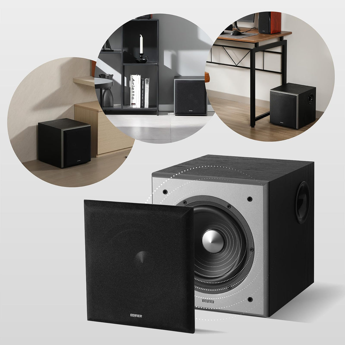 Powered Subwoofer with 8 inch Driver Q4322