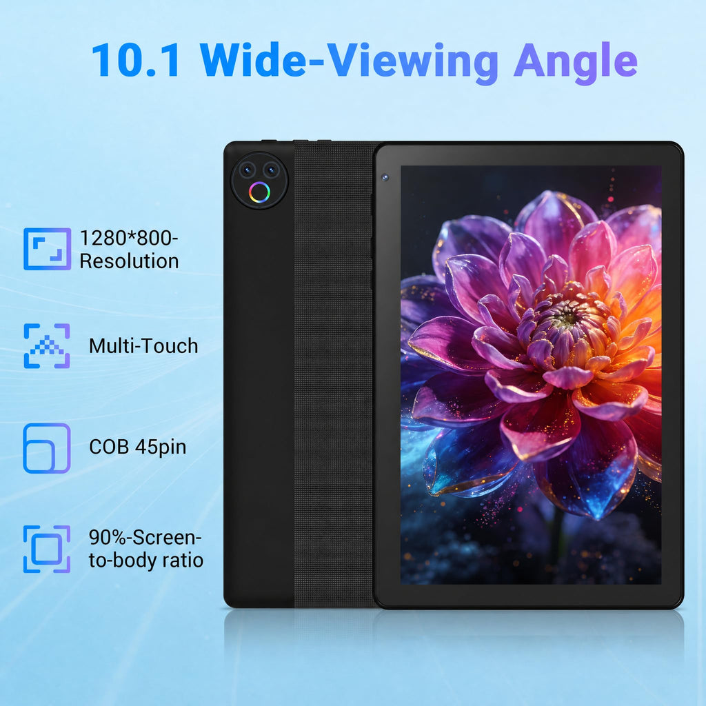 Android 16 Tablet with Keyboard Mouse Stylus Case, 24GB RAM 1TB TF Expand, 10 inch HD IPS Screen C17861