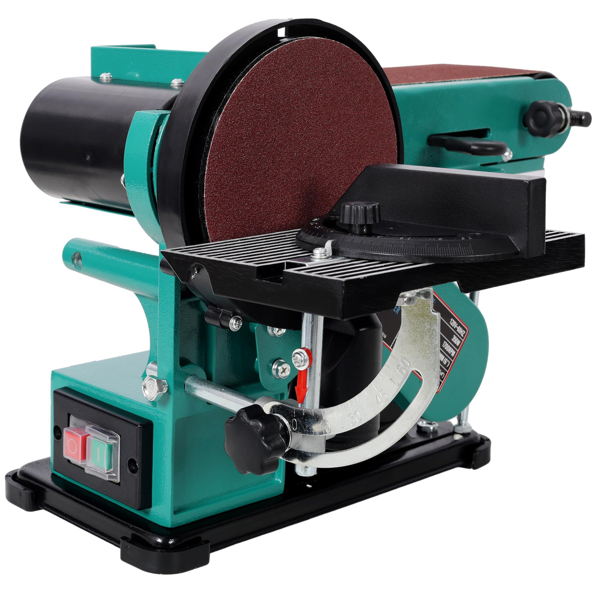 4" x 36" Belt Sander & 6" Disc Polisher Grinder Sander W2216