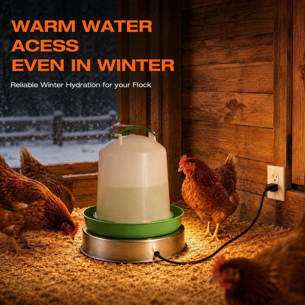 Heated Chicken Waterer 13 Inches U857791